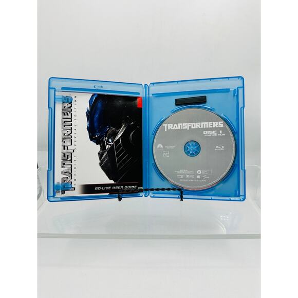 Transformers Blu-ray 2007 Paramount Michael Bay Shia LaBeouf Action Sci-Fi - Picture 3 of 4